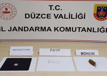 Düzce’de 75 gram uyuşturucu ele geçirildi
