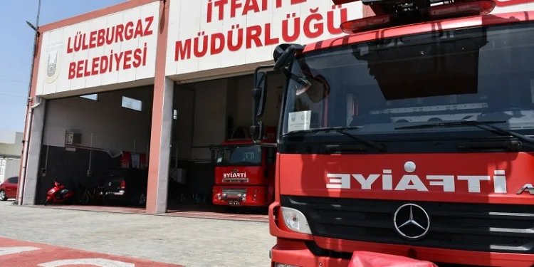 Lüleburgaz itfaiyesinden 6 ayda 207 yangına müdahale