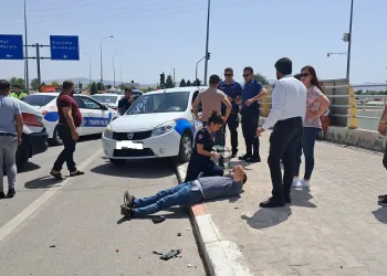 Karaman’da 2 otomobil çarpıştı: 2 yaralı