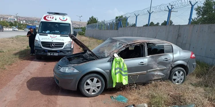 Ankara’da 4 farklı trafik kazasında 1 ölü 1’i ağır 5 yaralı
