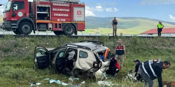 Sarıkamış’ta trafik kazası: 3 yaralı