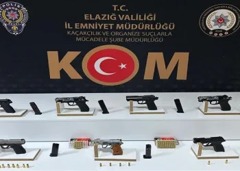 Elazığ’da silah ticareti yapan şüpheli tutuklandı