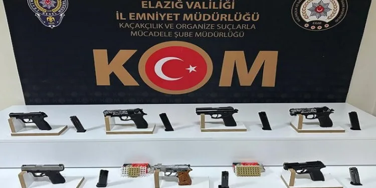 Elazığ’da silah ticareti yapan şüpheli tutuklandı