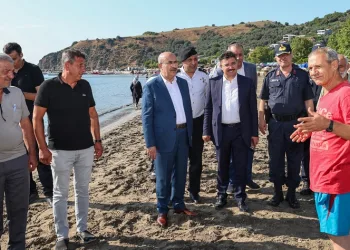 Vali Demirtaş sahil denetimlerini sürdürüyor