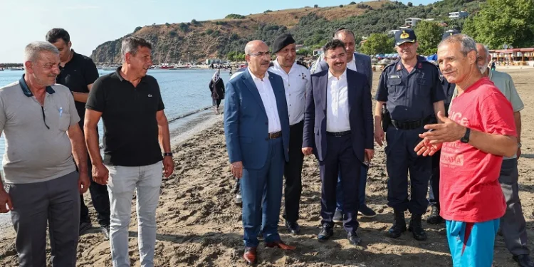 Vali Demirtaş sahil denetimlerini sürdürüyor