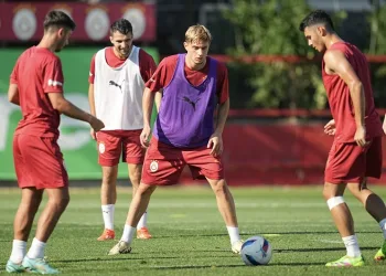 Galatasaray, yeni sezon hazırlıklarını Florya’da sürdürüyor