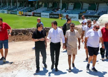 Bodrum Stadyumu, Süper Lig’e hazırlanıyor