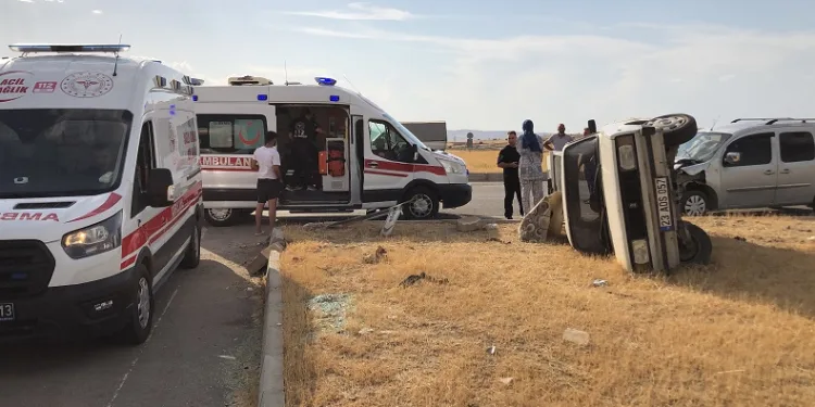Elazığ’da trafik kazası: 4 yaralı