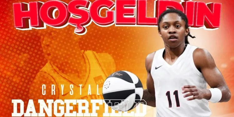 Crisytal Dangerfield Melikgazi Kayseri Basketbol’da