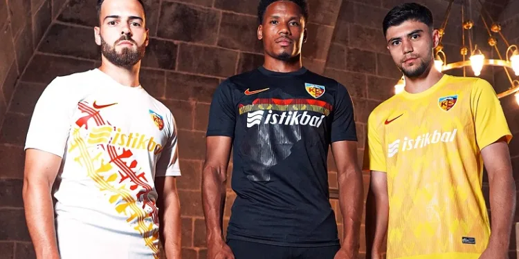 Kayserispor’un yeni sezon formaları tanıtıldı