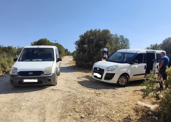 Kuşadası’nda 5 düzensiz göçmen yakalandı