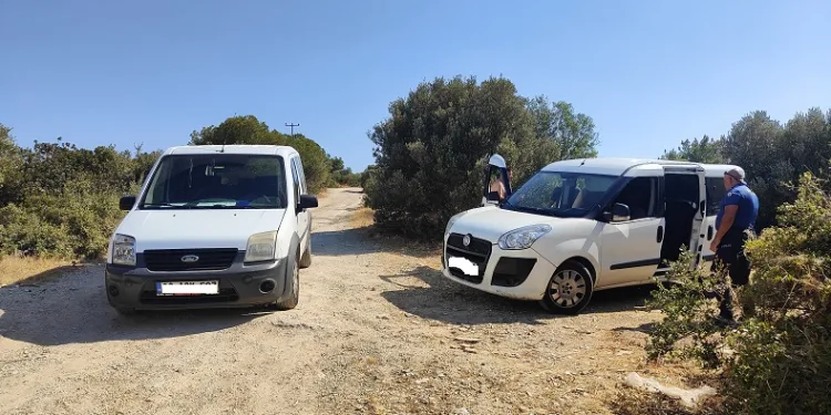 Kuşadası’nda 5 düzensiz göçmen yakalandı