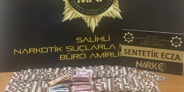 448 adet sentetik hap ele geçirildi