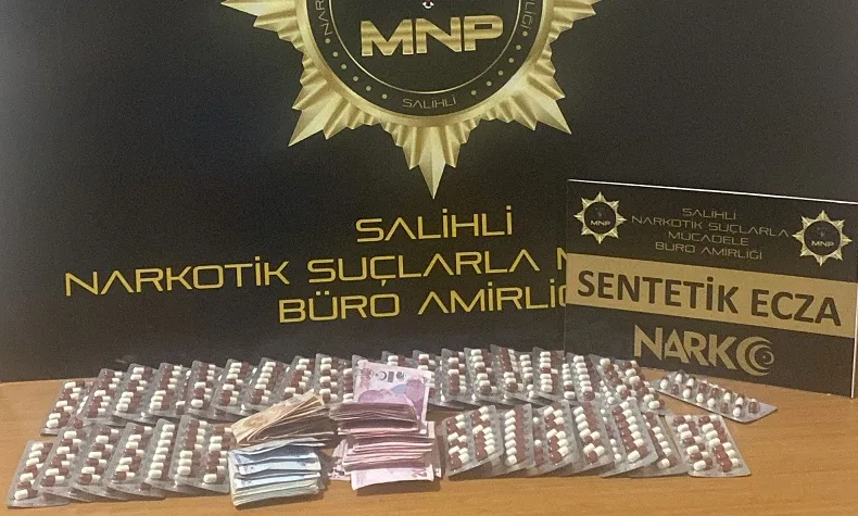 448 adet sentetik hap ele geçirildi