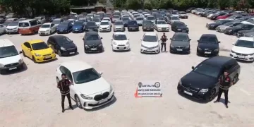 Antalya’da ‘change’ araç operasyonu