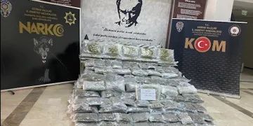 Edirne’de 266 kilo uyuşturucu yakalandı