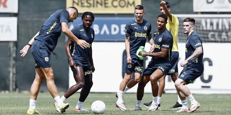 Fenerbahçe, Lugano maçı hazırlıklarını sürdürdü