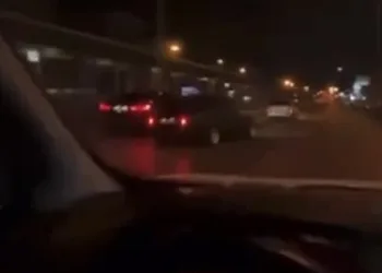 Bursa’da yarışan araçlar trafikte dehşet saçtı