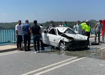 Göle düşen otomobil anne, baba ve iki kardeşe mezar oldu