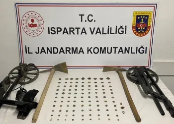 Isparta’da tarihi eser operasyonu