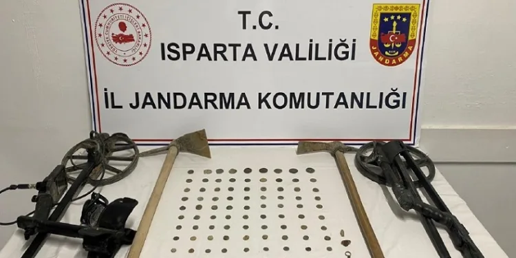 Isparta’da tarihi eser operasyonu