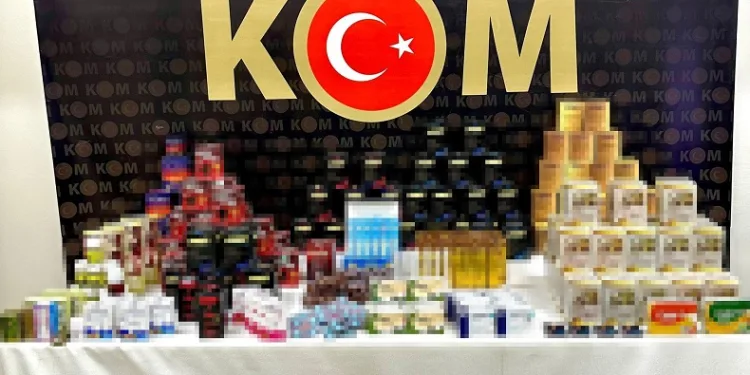 Sivas’ta kaçak cinsel ilaçlar ele geçirildi