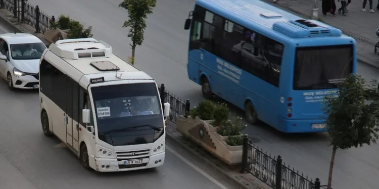 Muş’ta şehir içi ulaşıma zam