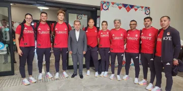 Dursun Özbek’ten, Paris 2024 Olimpiyat Oyunları’nda mücadelede edecek sporculara destek
