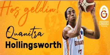 Galatasaray, Quanitra Hollingsworth’ı yeniden kadrosuna kattı
