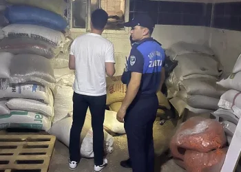 10 ton kuruyemiş imha edildi