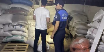 10 ton kuruyemiş imha edildi