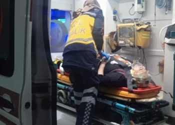 Gölbaşı’nda elektrikli motosiklet devrildi