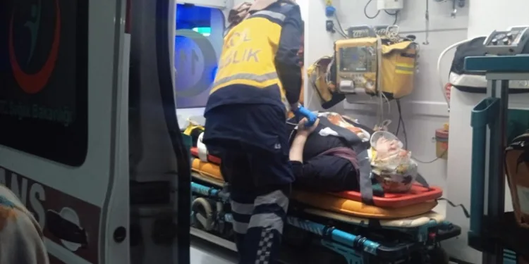 Gölbaşı’nda elektrikli motosiklet devrildi