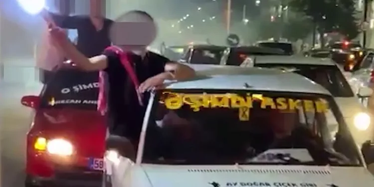 Rahatsızlık veren düğün konvoyuna ceza