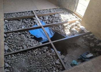 Gaziantep’te kaçak kazı yapan şahıs pes dedirtti