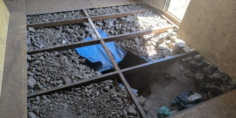 Gaziantep’te kaçak kazı yapan şahıs pes dedirtti