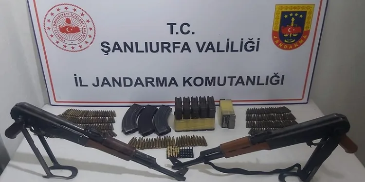 Şanlıurfa’da uzun namlulu silahlar ele geçirildi