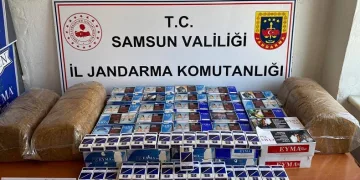Jandarmadan kaçak makaron operasyonu