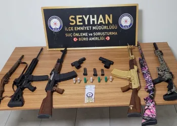 Adana’da havaya ateş açıp, sosyal medyadan paylaşan 4 kişi yakalandı