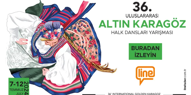 Altın Karagöz Halk Dansları heyecanı Line Tv’de