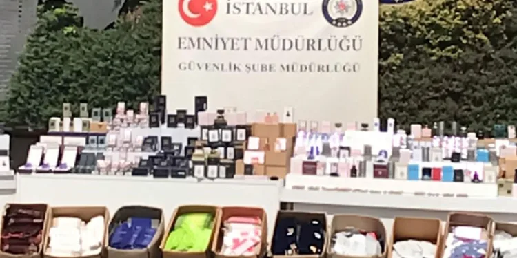 İstanbul’da sahte parfüm operasyonu