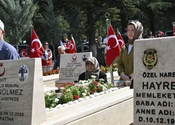 15 Temmuz Şehitliği’nde anma töreni