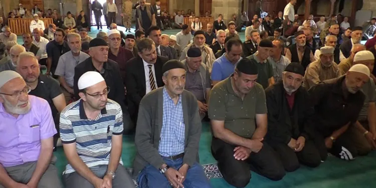 Erzurum’da şehitler için Mevlid-i Şerif ve hatim okundu