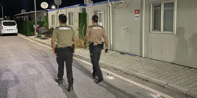 Konteyner kentlerde önlemler artırıldı