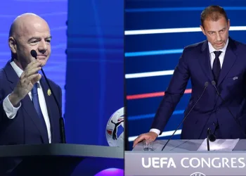 FIFA ve UEFA Başkanı, TFF Başkanı İbrahim Hacıosmanoğlu’nu tebrik etti