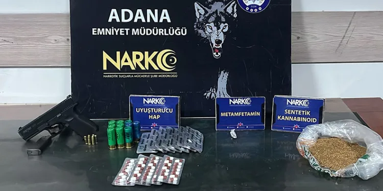 Adana’da narkotik operasyonlarında yakalanan 34 kişi tutuklandı