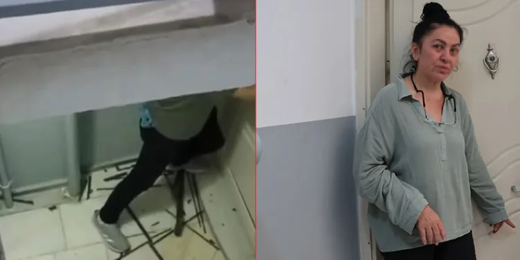 Kiracıya dehşeti yaşatan saldırgan ve annesi serbest