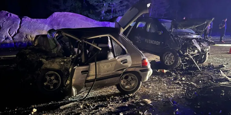 Düğün gecesi feci kaza! Gelin ve damat hayatını kaybetti