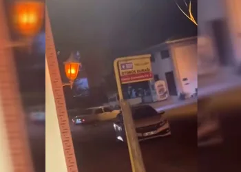 Bursa’da drift atan otomobil vatandaşı çileden çıkardı