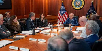 Biden ve Harris, ulusal güvenlik ekibiyle Orta Doğu’daki durumu değerlendirdi